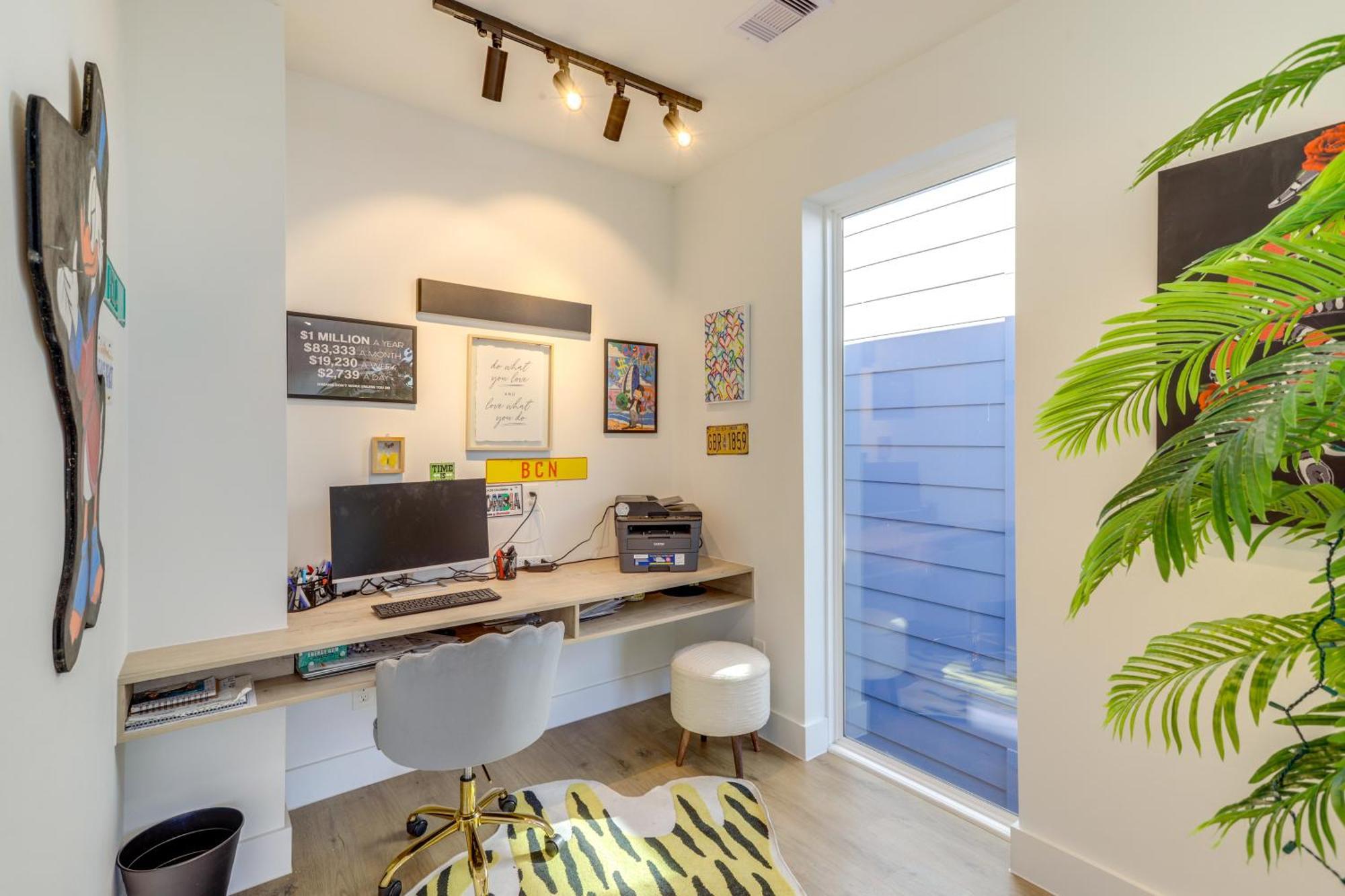 3 Mi To Dtwn Modern Townhome With Yard In Houston Exterior foto