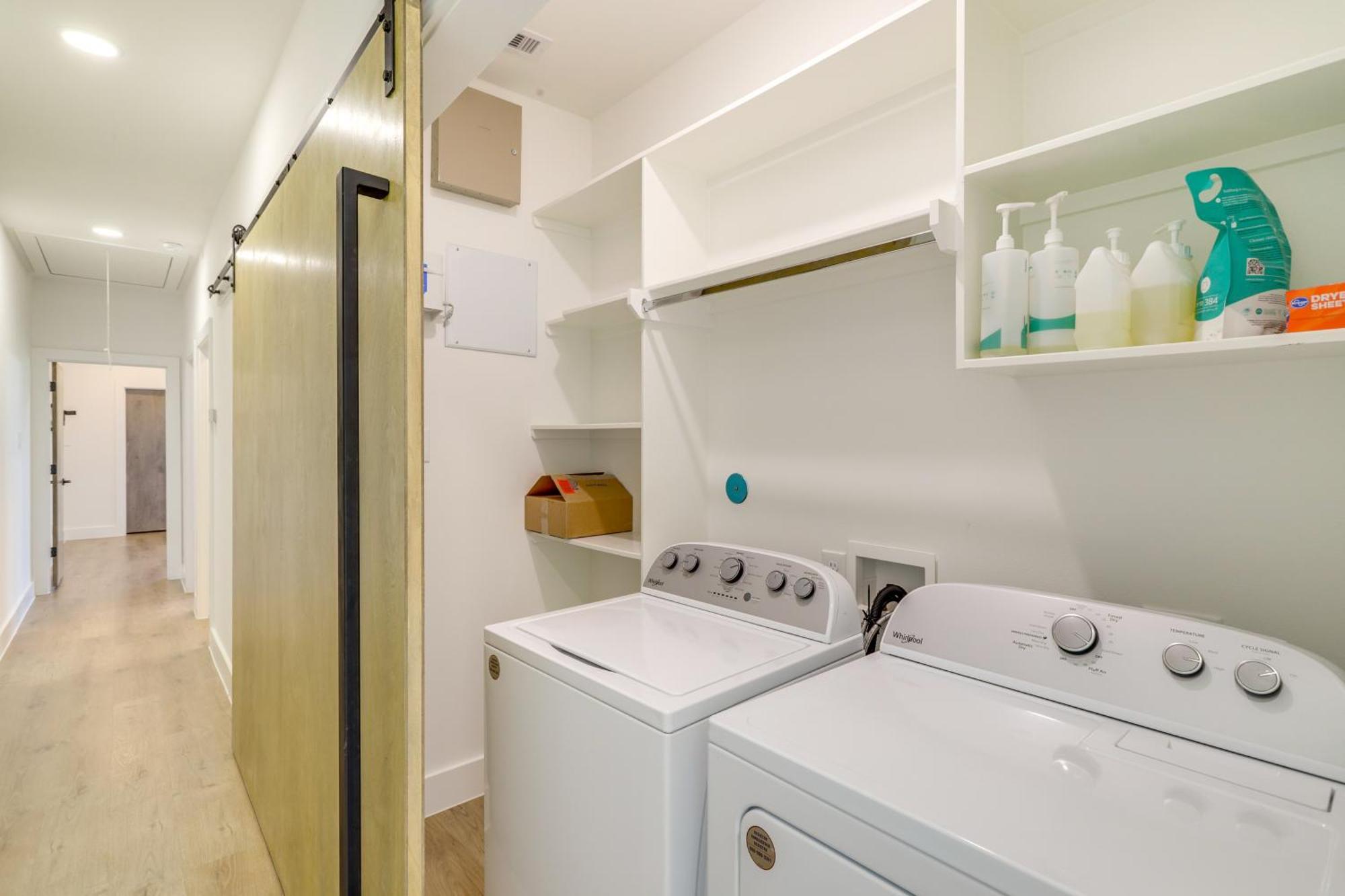3 Mi To Dtwn Modern Townhome With Yard In Houston Exterior foto