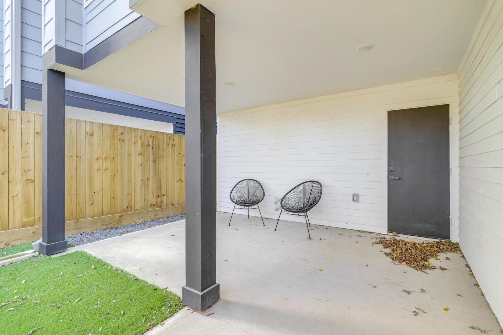 3 Mi To Dtwn Modern Townhome With Yard In Houston Exterior foto