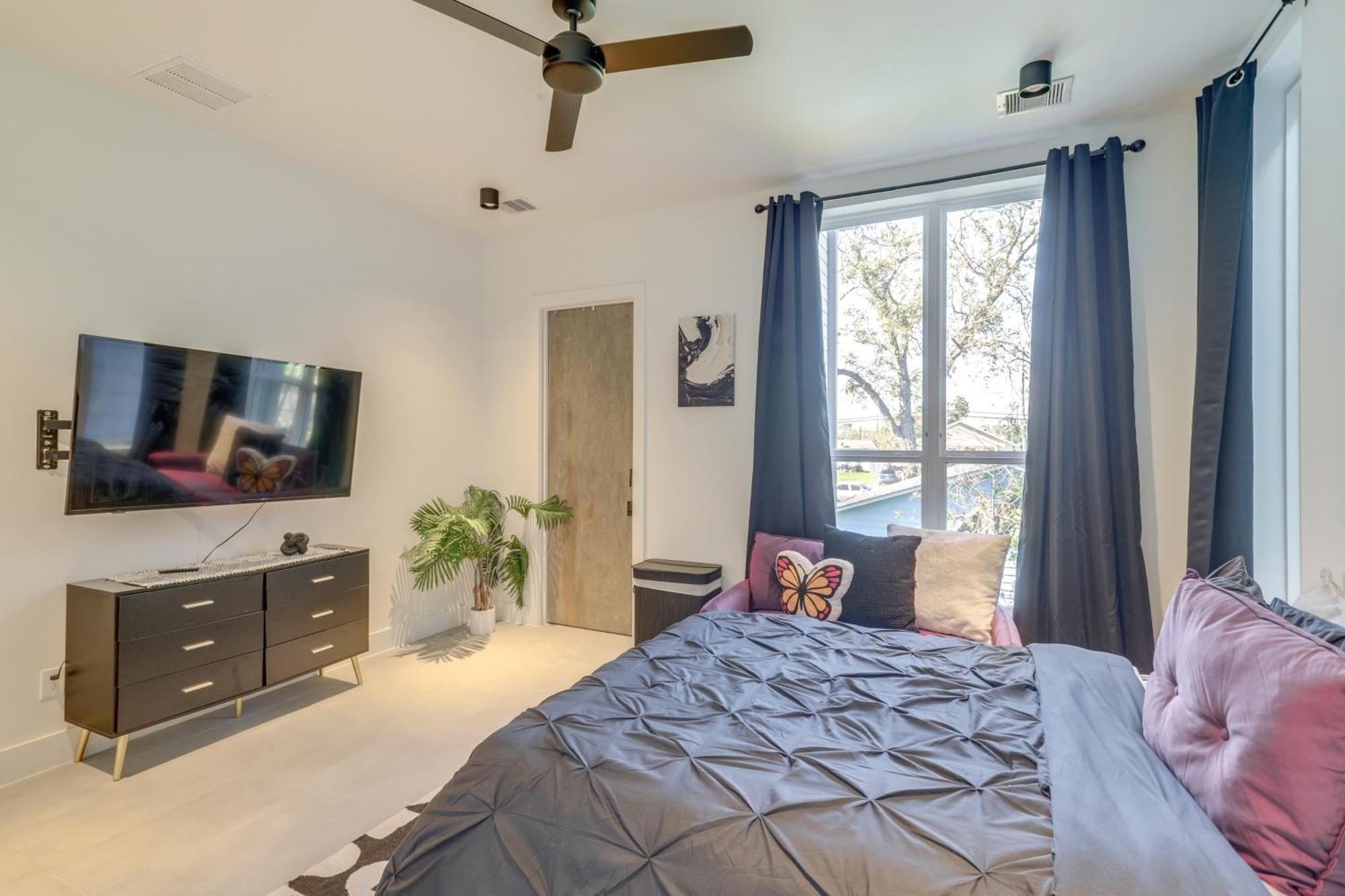 3 Mi To Dtwn Modern Townhome With Yard In Houston Exterior foto