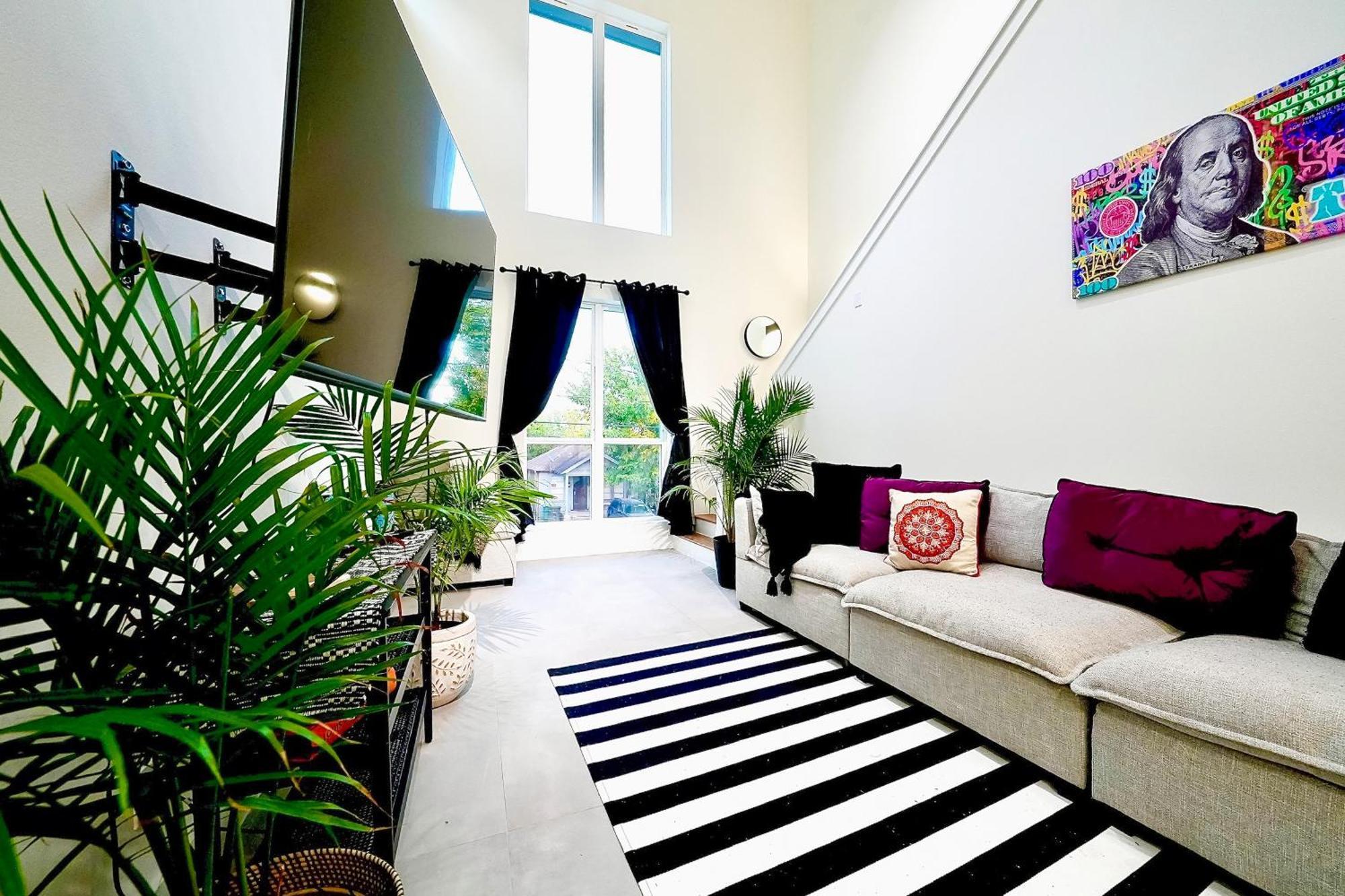 3 Mi To Dtwn Modern Townhome With Yard In Houston Exterior foto